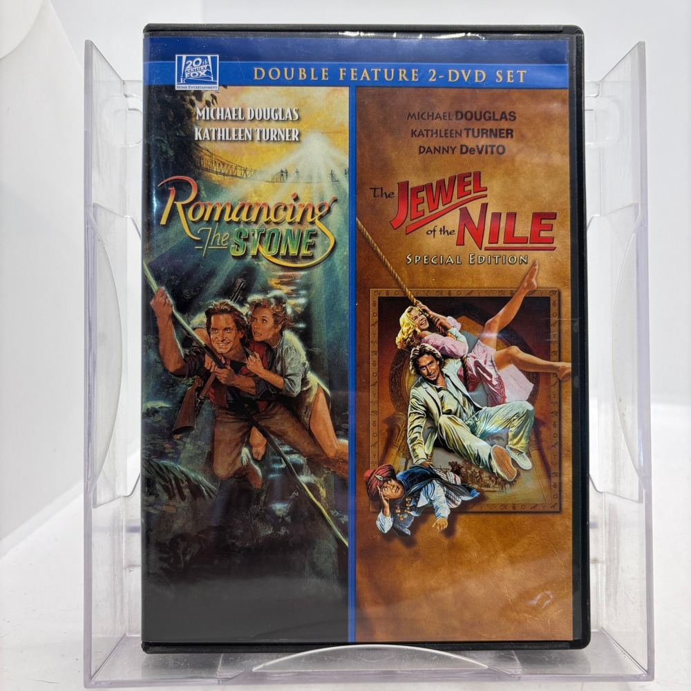 Romancing the Stone & The Jewel of the Nile Double Feature DVD Michael Douglas